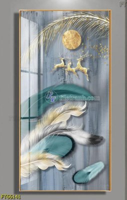 Tải về file gốc Tranh treo pha lê gương FT66141 (chuẩn in ấn)