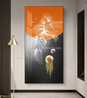 File gốc Tranh treo pha lê gương FT66191 (trang trí) phòng làm việc