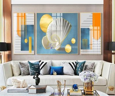 Chi tiết file ảnh Tranh treo pha lê gương FT66235 sắc nét