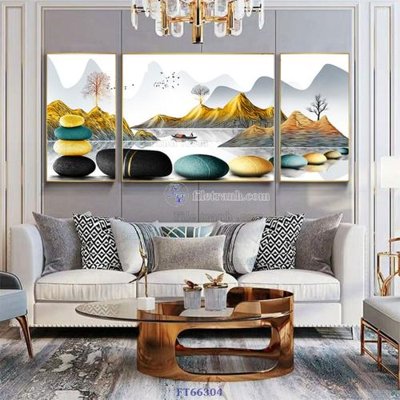 File tranh Tranh treo pha lê gương FT66304 (bản gốc) treo phòng ăn