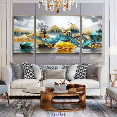 File tranh Tranh treo pha lê gương FT66324 (gốc) chủ đề tĩnh vật