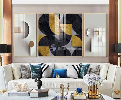 File in trần Tranh treo pha lê gương FT66389 (bản gốc) 5D