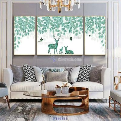 File ảnh Tranh treo pha lê gương FT66441 (gốc) in PP, decal