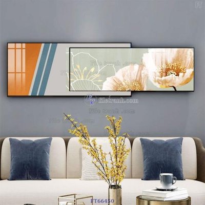 File gốc Tranh treo pha lê gương FT66450 (in mica) làm quà tặng