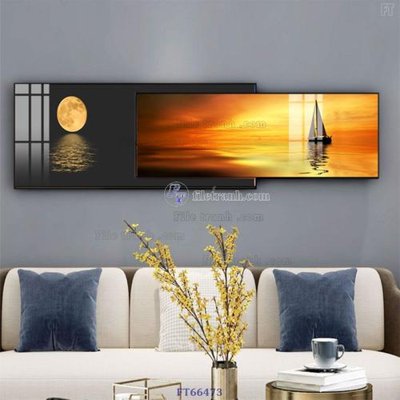 Tải file Tranh treo pha lê gương FT66473 (gốc) in nhanh