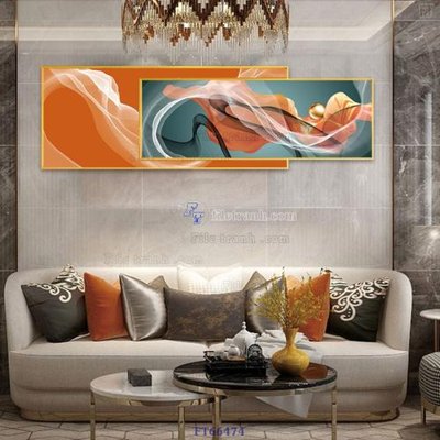 Chi tiết file ảnh Tranh treo pha lê gương FT66474 sắc nét