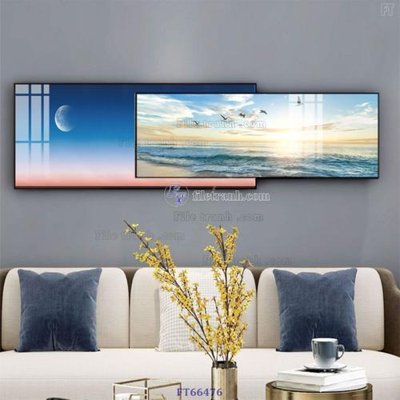 File gốc Tranh treo pha lê gương FT66476 (PSD/TIFF) độ phân giải cao