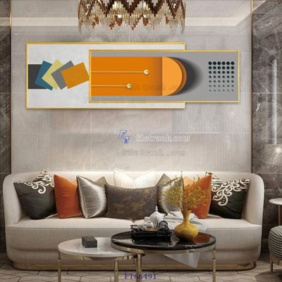 File in trần Tranh treo pha lê gương FT66491 (file gốc) phong thủy