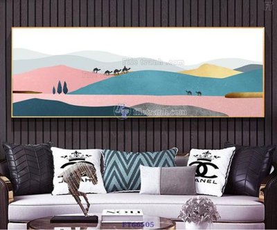 File in mica Tranh treo pha lê gương FT66505 (bản gốc) sắc sảo