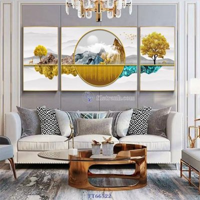 File ảnh Tranh treo pha lê gương FT66522 (gốc) in standee