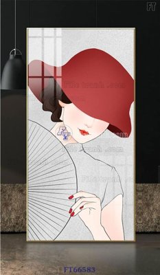 File tranh Tranh treo pha lê gương FT66583 (ảnh gốc) sắc nét hoàn hảo