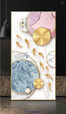 File gốc Tranh treo pha lê gương FT66623 (cho in UV) siêu nét