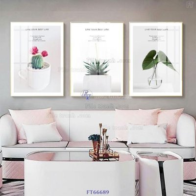 File tranh Tranh treo pha lê gương FT66689 (bản gốc) trang trí văn phòng