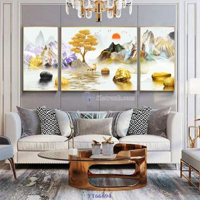 Download file gốc Tranh treo pha lê gương FT66694 (in mica) trong suốt