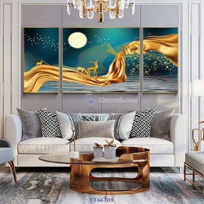 File PSD Tranh treo pha lê gương FT66709 (gốc) tách lớp chi tiết