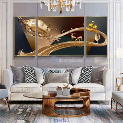 File tranh trang trí Tranh treo pha lê gương FT66720 (tải file gốc)