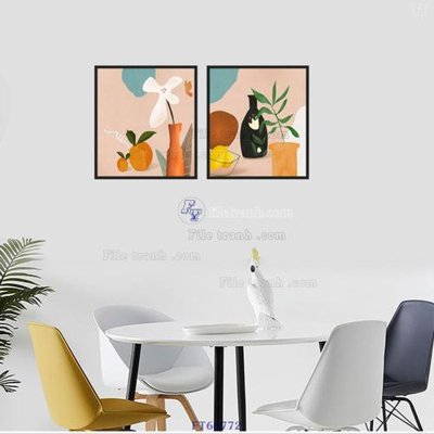 Ảnh gốc file in lụa Tranh treo pha lê gương FT66772 chi tiết