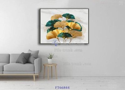 File in ấn Tranh treo pha lê gương FT66844 chuyên nghiệp