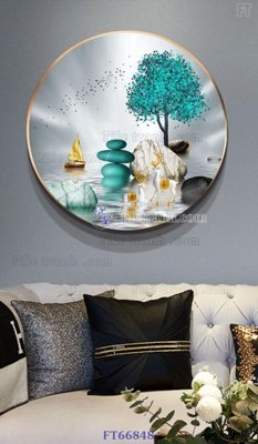 Tải file tranh gốc Tranh treo pha lê gương FT66848 chất lượng cao