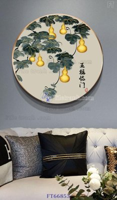 Ảnh gốc Tranh treo pha lê gương FT66853 (độ nét cao) in mica