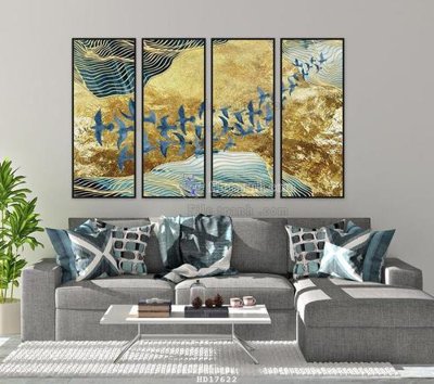 Download file gốc File tranh hiện đại pha lê gương FT682 (in lụa) nghệ thuật