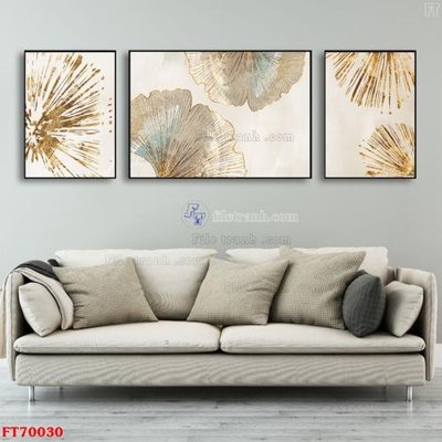 Hình ảnh gốc Tranh treo hiện đại pha lê gương FT70030 (để in khổ lớn)