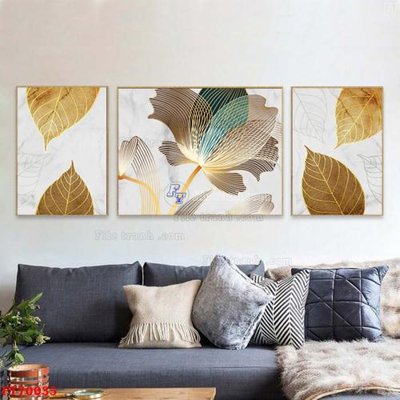 File in lụa Tranh treo hiện đại pha lê gương FT70035 (tân cổ điển) Tranh treo hiện đại pha lê gương FT70035