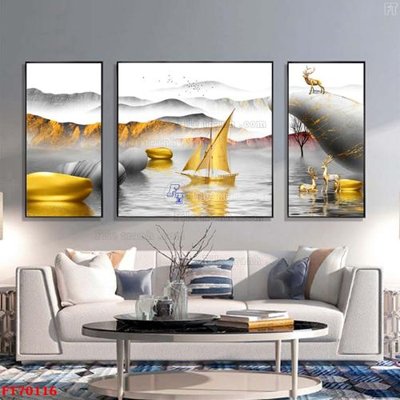 File tranh gốc Tranh treo hiện đại pha lê gương FT70116 (sắc nét từng chi tiết)