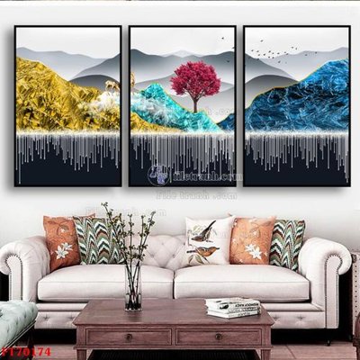 Tải file Tranh treo hiện đại pha lê gương FT70174 (gốc) in trên mọi chất liệu