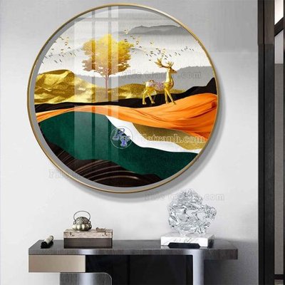 File gốc File tranh hiện đại pha lê gương FT703 (in tráng gương) nghệ thuật