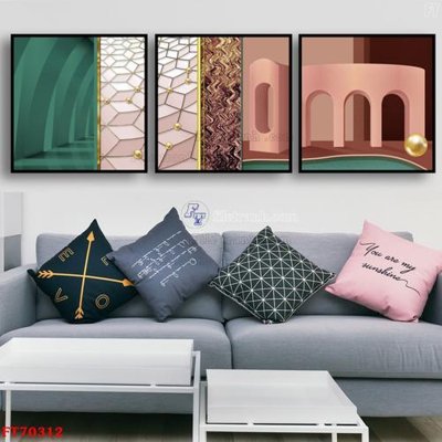 Tải file Tranh treo hiện đại pha lê gương FT70312 (gốc) in ấn ngay lập tức