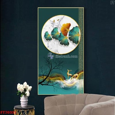 Tải file Tranh treo hiện đại pha lê gương FT70331 (gốc) in ấn ngay lập tức