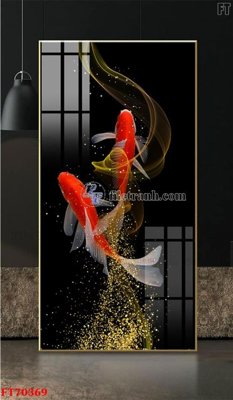 File tranh Tranh treo hiện đại pha lê gương FT70369 (file gốc) chuẩn màu in