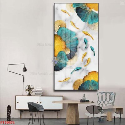 File gốc Tranh treo hiện đại pha lê gương FT70371 (phong cách) châu Âu