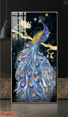 File gốc Tranh treo hiện đại pha lê gương FT70420 (phong cách) tối giản