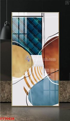 File ảnh Tranh treo hiện đại pha lê gương FT70438 (gốc) in biển hiệu