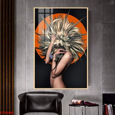 Tải file gốc Tranh treo hiện đại pha lê gương FT70445 (in không vỡ ảnh)