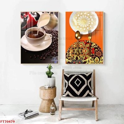 File tranh Tranh treo hiện đại pha lê gương FT70479 (ảnh gốc) sắc nét hoàn hảo