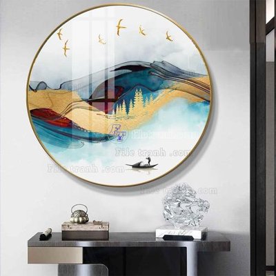 File gốc File tranh hiện đại pha lê gương FT705 (in ấn) màu sắc trung thực