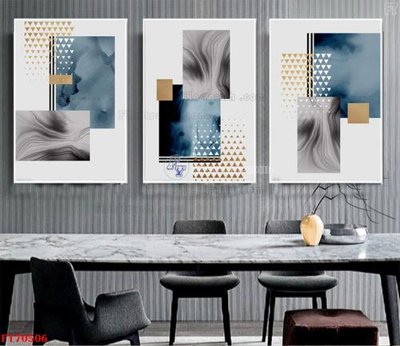 File tranh Tranh treo hiện đại pha lê gương FT70506 (gốc) chủ đề con người