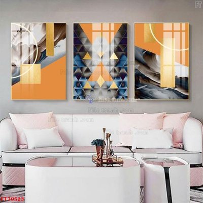 File tranh in mica Tranh treo hiện đại pha lê gương FT70523 (độ phân giải cao)