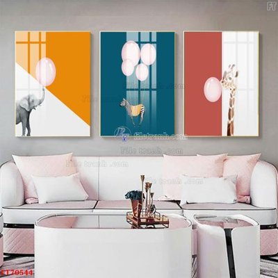 Download file Tranh treo hiện đại pha lê gương FT70544 (gốc) in mica cao cấp