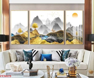 Tải file Tranh treo hiện đại pha lê gương FT70573 (gốc) in nhanh