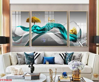 File tranh Tranh treo hiện đại pha lê gương FT70658 (ảnh gốc) độ nét vượt trội