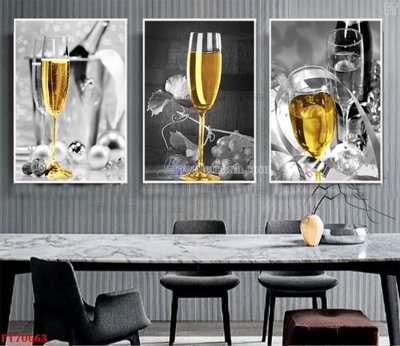 File tranh Tranh treo hiện đại pha lê gương FT70663 (gốc) chủ đề con người