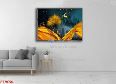 Tải file gốc Tranh treo hiện đại pha lê gương FT70721 (bản PSD) chỉnh sửa được