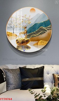 File gốc Tranh treo hiện đại pha lê gương FT70764 (ảnh chi tiết) để in ấn