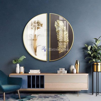 File ảnh File tranh hiện đại pha lê gương FT748 (gốc) in standee
