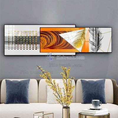 File tranh gốc in trần nhà File tranh hiện đại pha lê gương FT758 3D