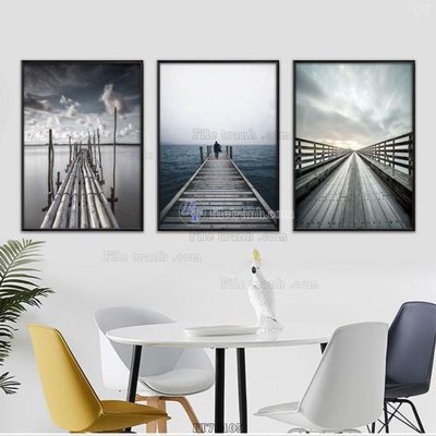 File in trần Tranh treo pha lê gương FT78105 (file gốc) hoa văn 3D